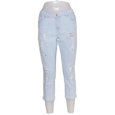 Spijkerbroek (Blauw) van Janina Denim Katoen, Elastaan