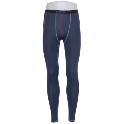Underställsbyxor (Blå, Svart) från Ullmax Elastan, Merinoull, Polyester
