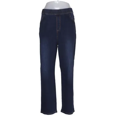 Spijkerbroek (Blauw) van Denim & Co Katoen, Elastaan