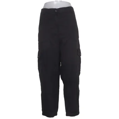 Cargo broek (Zwart) van Marks & Spencer Katoen, Elastaan, Lyocell