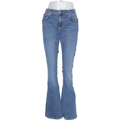 Jeans (Blå) från Gina Tricot Bomull, Elastan