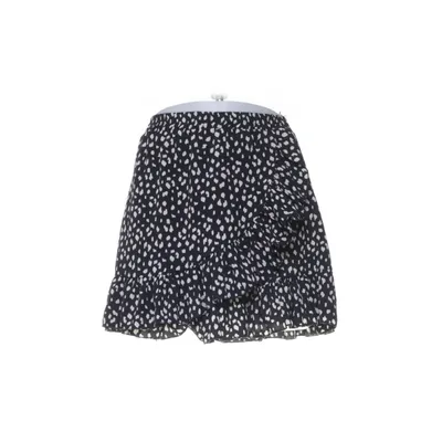 Skirt (Black, White) from Seven Sisters Polyester