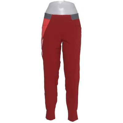 Bukser (Rød, Grå) fra Ortovox Elastan, Merinould, Polyamid, Polyester