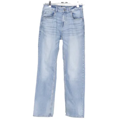 Jeans (Blå) från Lindex Bomull, Elastan