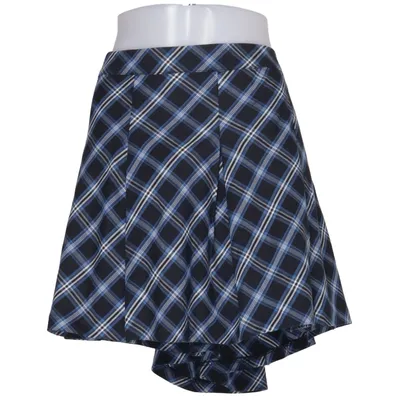 Kjol (Blå, Svart, Vit) från Divided by H&M Elastan, Polyester