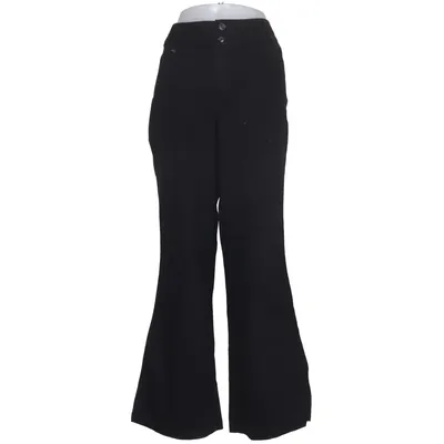 Chinos (Black) from Lane Bryant Cotton, Elastane