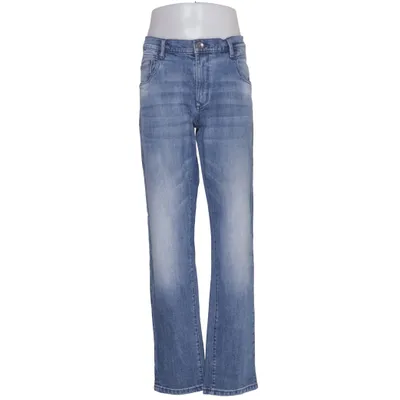 Jeans (Blue) from Engbers Cotton, Elastane