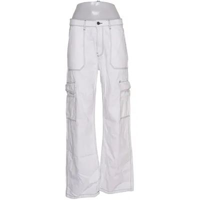 Pantalon cargo (Blanc) de Bershka Coton