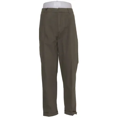 Chino (Vert) de 40 Weft Coton, Élasthane