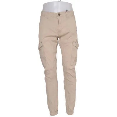 Pantalon cargo (Beige) de Jack & Jones Jeans Intelligence Élasthane, Coton biologique