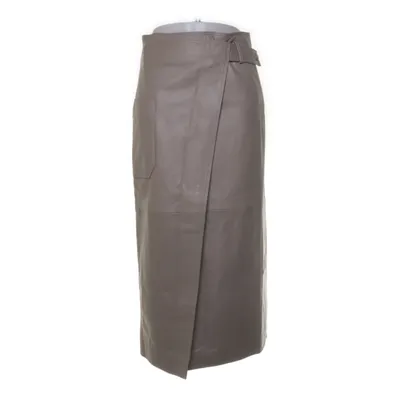 Leren rok (Bruin) van Remain Polyester, Leer