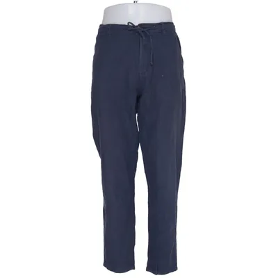 Bukser (Blå) fra Selected Homme Elastan, Linned, Økologisk bomuld
