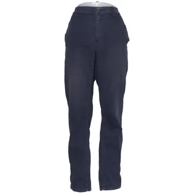 Chinos (Blue) from Quality Clothing Cotton, Elastane