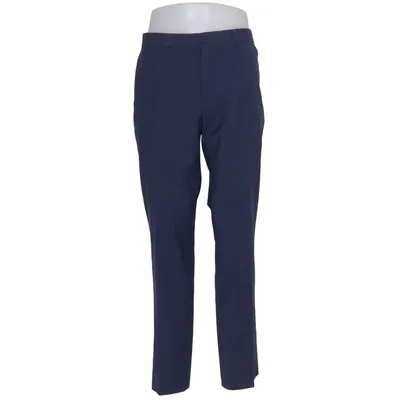 Kostuumbroek (Blauw) van Bertoni Elastaan, Polyester, Wol