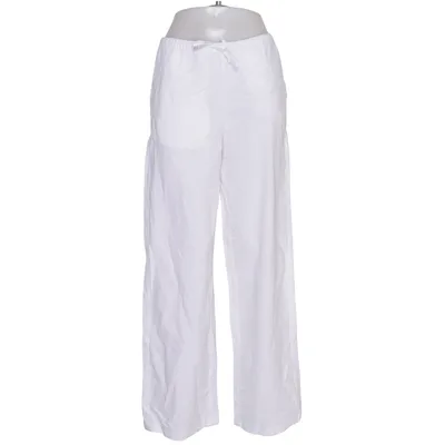 Pants (White) from JJXX Linen, Recycled cotton