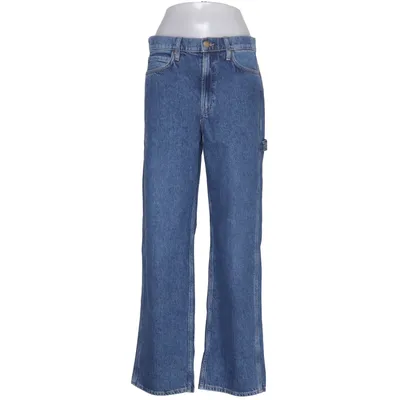 Jeans (Slouch Straight) från Lee x H&M Bomull, Lyocell