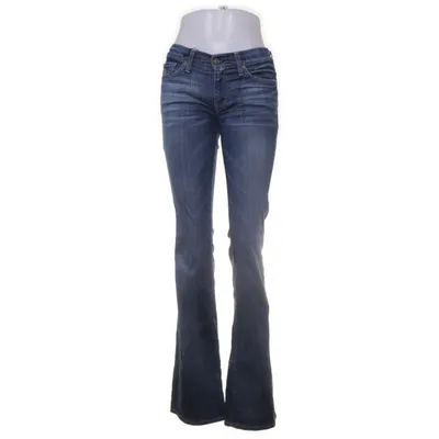 Jeans (Blå) från 7 for All Mankind Bomull, Elastan