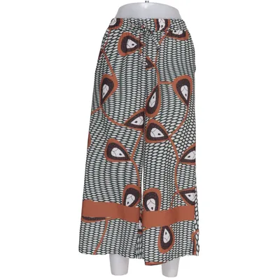 Pantalon patte d'éléphant (Marron, Multicolore) de Johanna