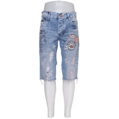 Jeansshorts (Blå, Flerfärgad) från Cipo & Baxx