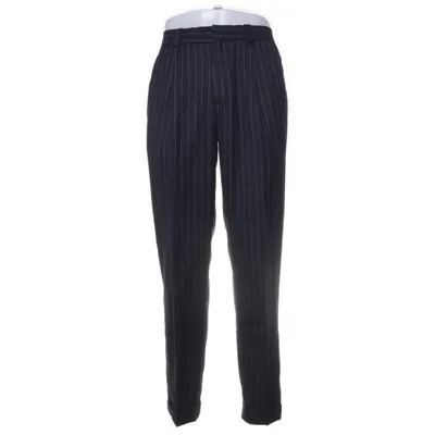 Kostuumbroek (Zwart, Wit) van Topman Polyester, Viscose