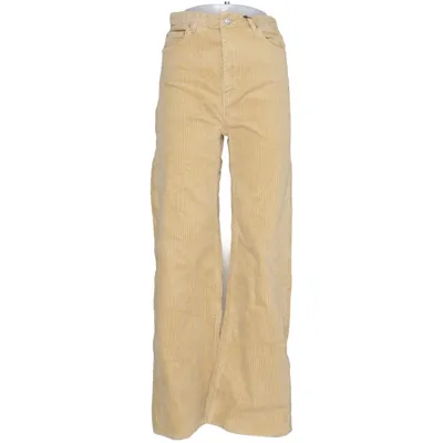 Manchesterbyxor (Beige) från Weekday Bomull, Elastan, Polyester