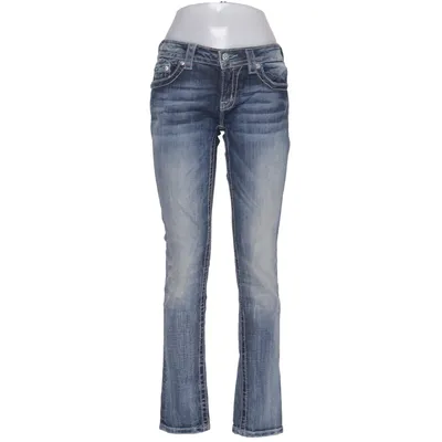 Jeans (Blue) from Miss Me Cotton, Elastane