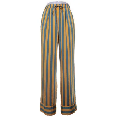 Palazzobyxor (Grön, Gul) från Gina Tricot x Hobnob Polyester