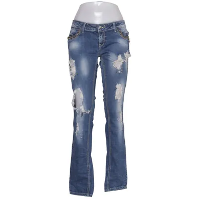 Jeans (Blue) from Miss Curry Cotton, Elastane