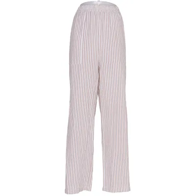 Pantalon de pyjama (Beige, Blanc) de VRS Coton, Polyester