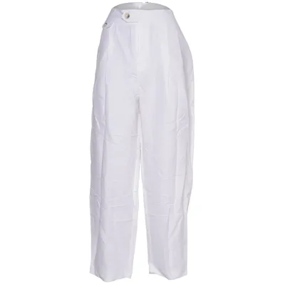 Broek (Wit) van Zara Linnen, Viscose