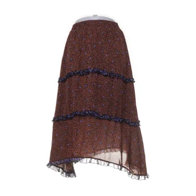 Maxi skirt (Brown, Multicolored) from Harper & Yve Polyester, Viscose