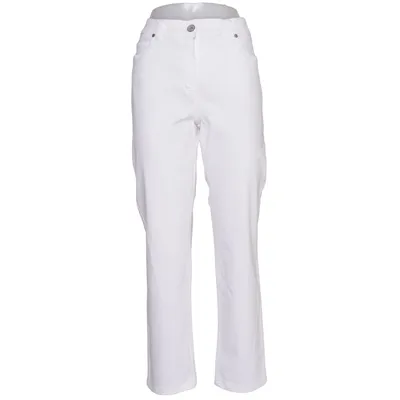 Jeans (Vit) från Magic Stretch Bomull, Elastan, Polyester