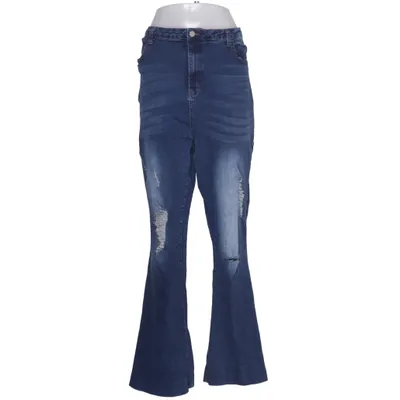 Jeans (Blue) from Flamingo Cotton, Elastane, Polyester, Viscose