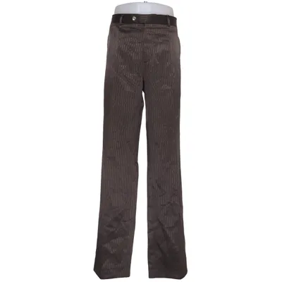 Suit pants (Brown) from Remix Viscose, Wool