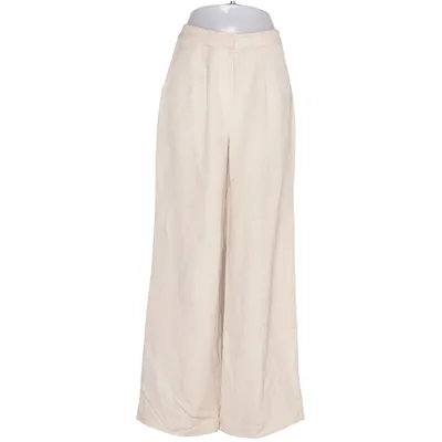 Palazzobyxor (Beige) från By Malina Elastan, Linne, Polyester, Viskos