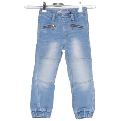 Jeans (Blå) från Lab Industries Bomull, Elastan, Polyamid, Polyester