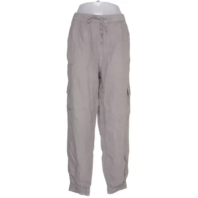 Cargo pants (Gray) from Nicole Miller Linen