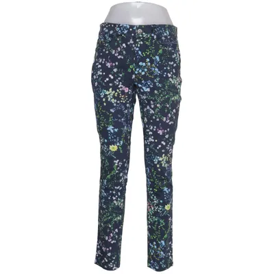 Pants (Blue, Multicolored) from Street One Cotton, Elastane
