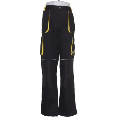 Work pants (Black, Yellow) from Toptex Pro Cotton, Polyester