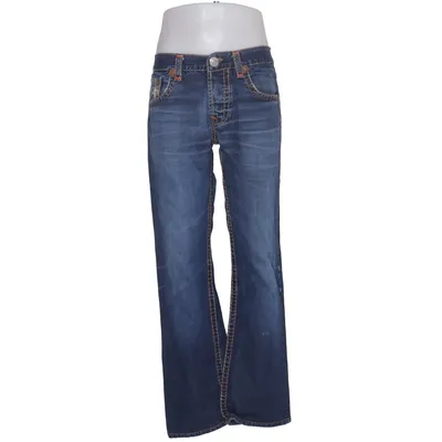 Spijkerbroek (Blauw) van True Religion Katoen