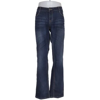 Jean (Bleu) de Mod Coton, Élasthane, Polyester