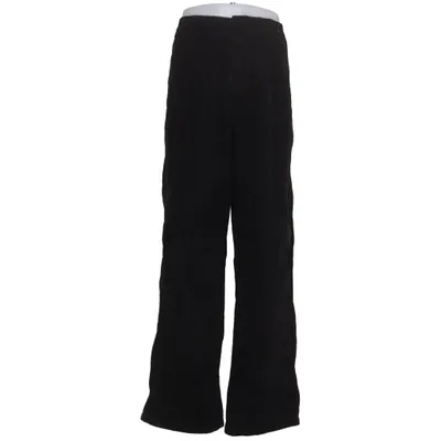 Pantalon en velours (Noir) de Uniqlo U Coton, Polyester