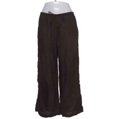 Palazzobyxor (Brun) från H&M Premium Quality Linne, Viskos