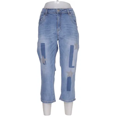 Jeans (Blå) från Karostar Bomull, Elastan