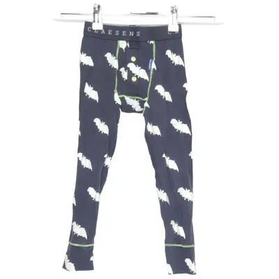 Pants (Black, White) from Claesen's Cotton, Elastane