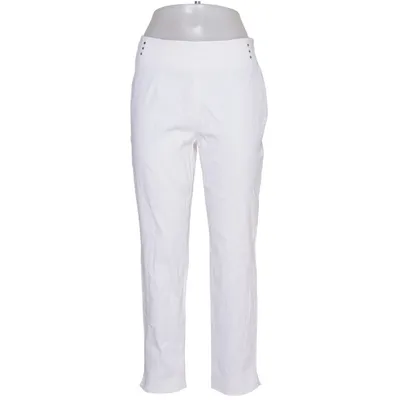Chino (Blanc) de Riani Coton, Élasthane, Polyamide