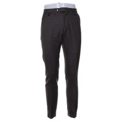 Kostuumbroek (Bruin, Meerkleurig) van Riley Polyester, Wol