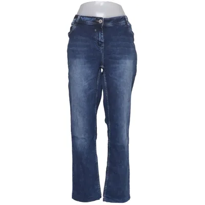 Spijkerbroek (Blauw) van Cecil Katoen, Elastaan, Polyester