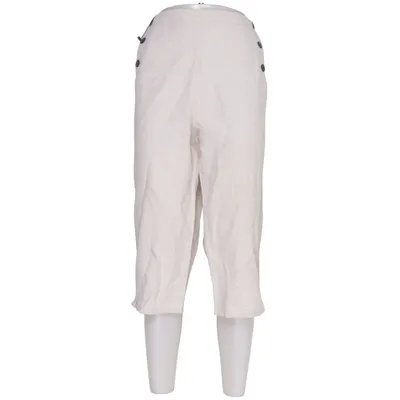 Three-quarter pants (Beige) from Mat de Misaine Cotton, Linen