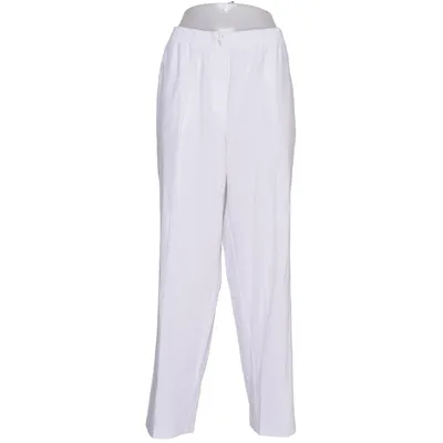 Pantalon (Blanc) de Trevira Élasthane, Polyester, Viscose